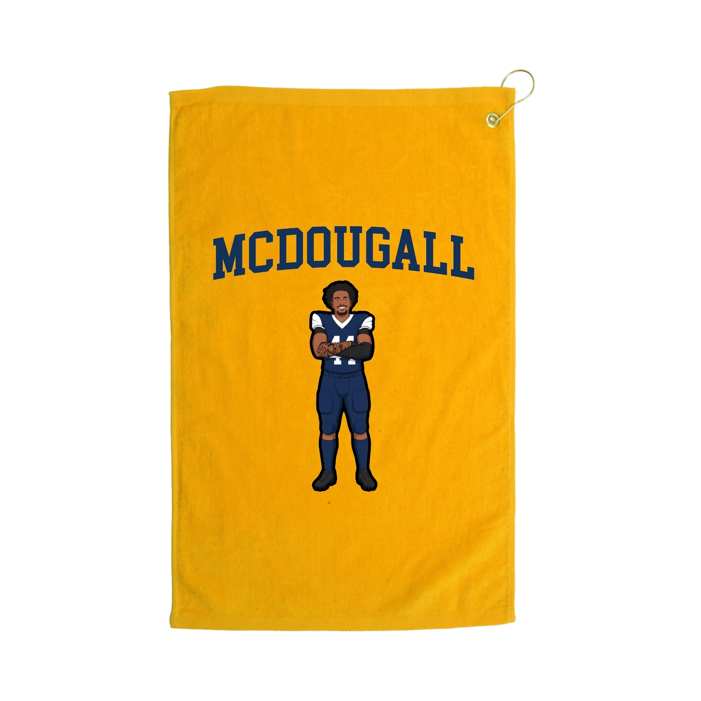 Golf Towel — Shirsey in Gold