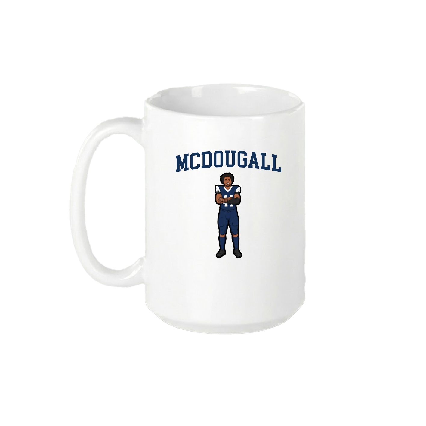 15oz Coffee Mug — Shirsey in White