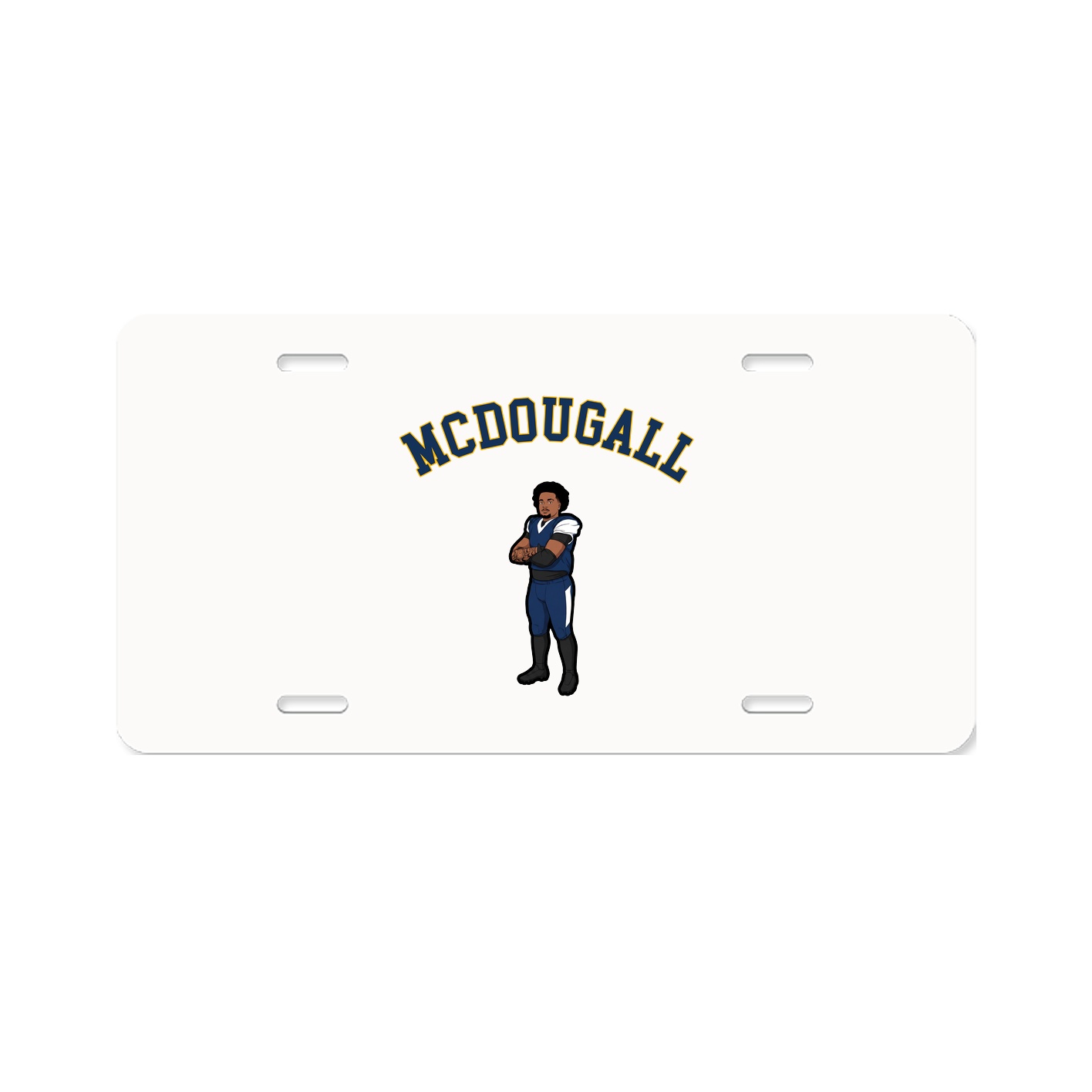 License Plate — Shirsey Arch in Classic