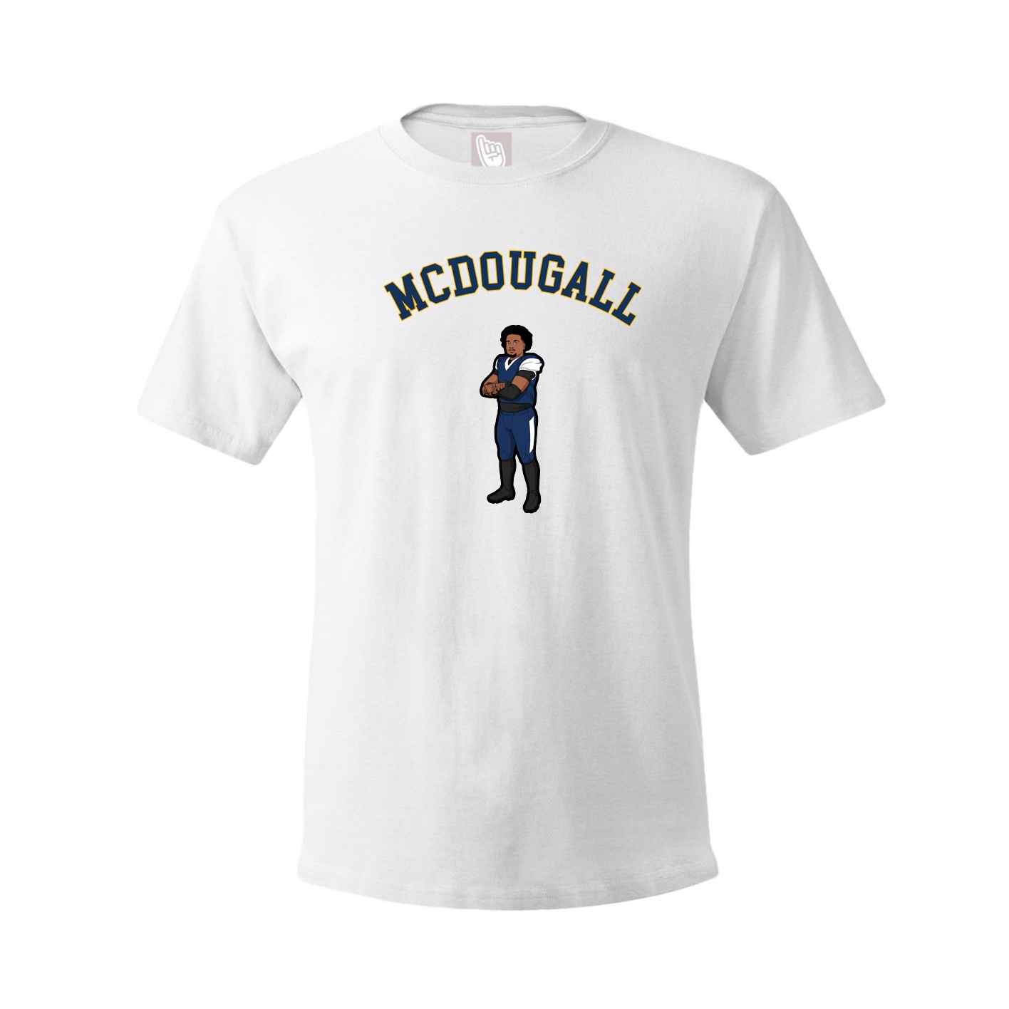 Tee — Shirsey Arch in White