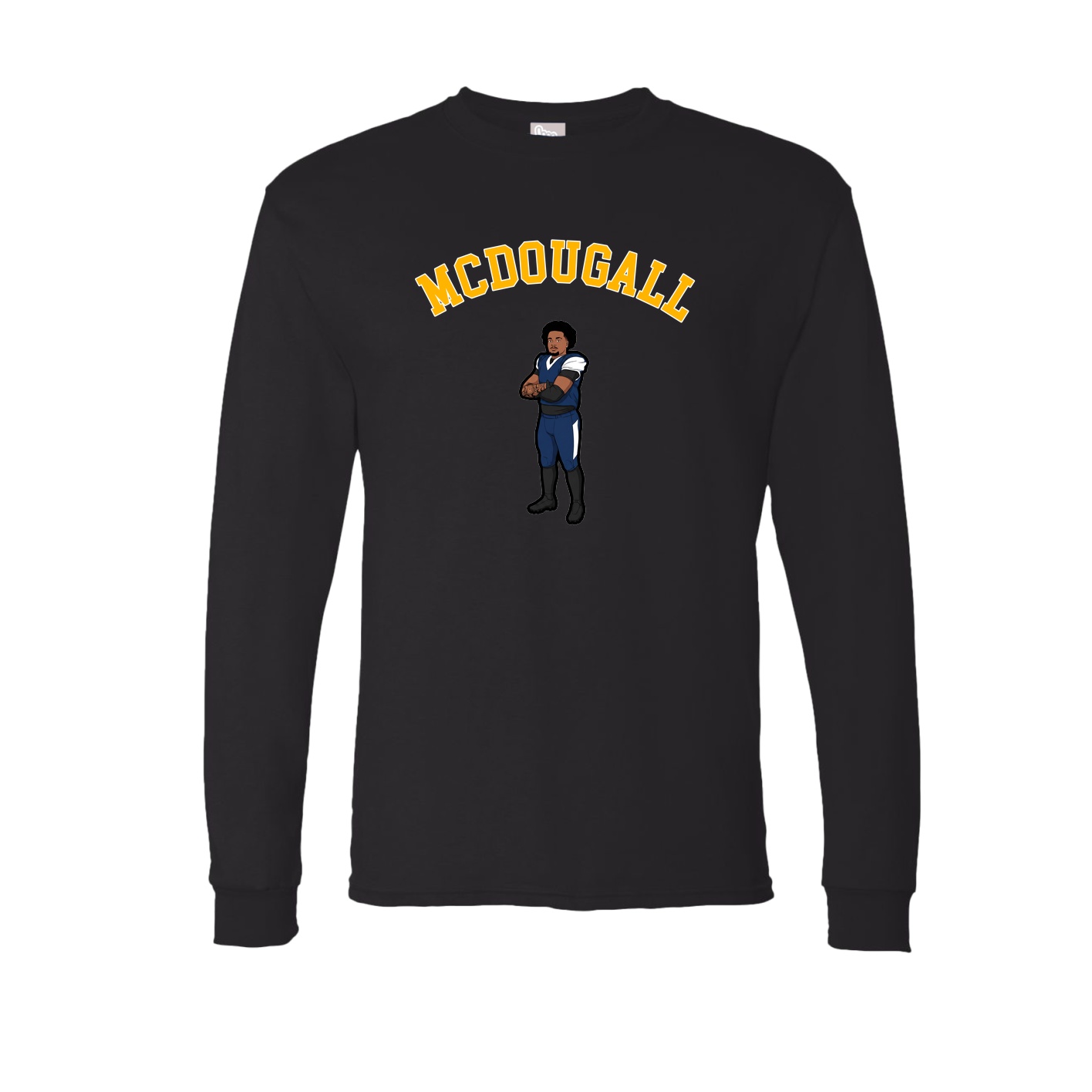 Long Sleeve Tee — Shirsey Arch in Black