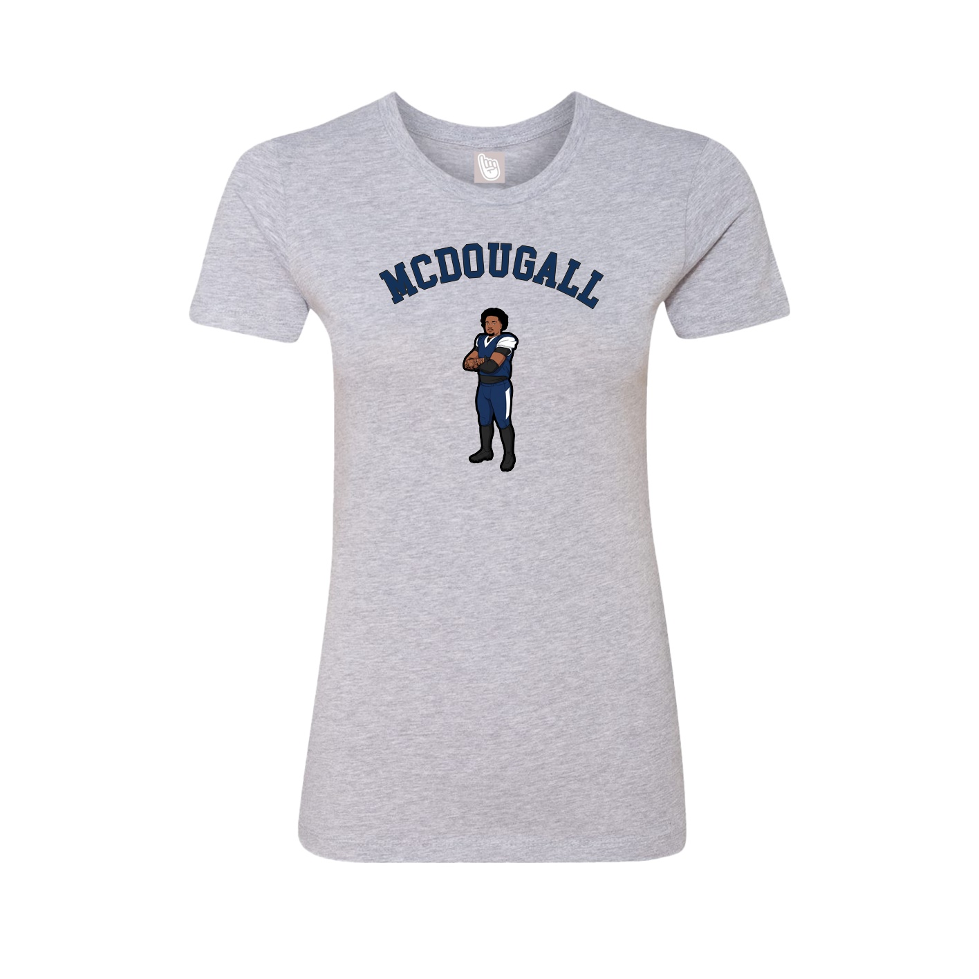 Womens Tee — Shirsey Arch in Grey