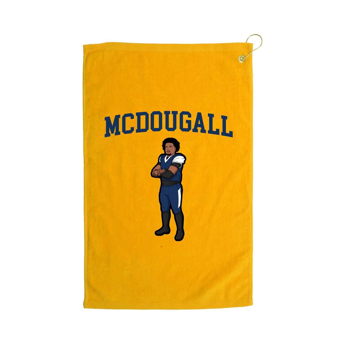 Golf Towel — Shirsey in Gold