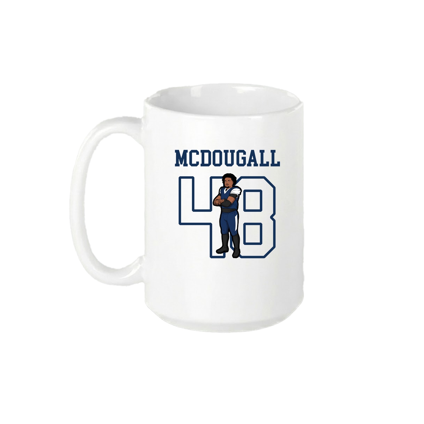 15oz Coffee Mug — Shirsey in White