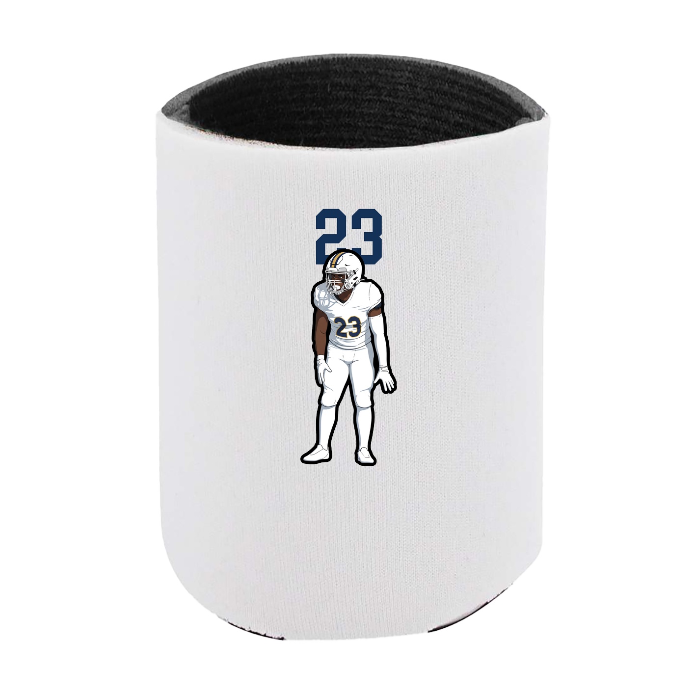 Can Holder — Number Top in White