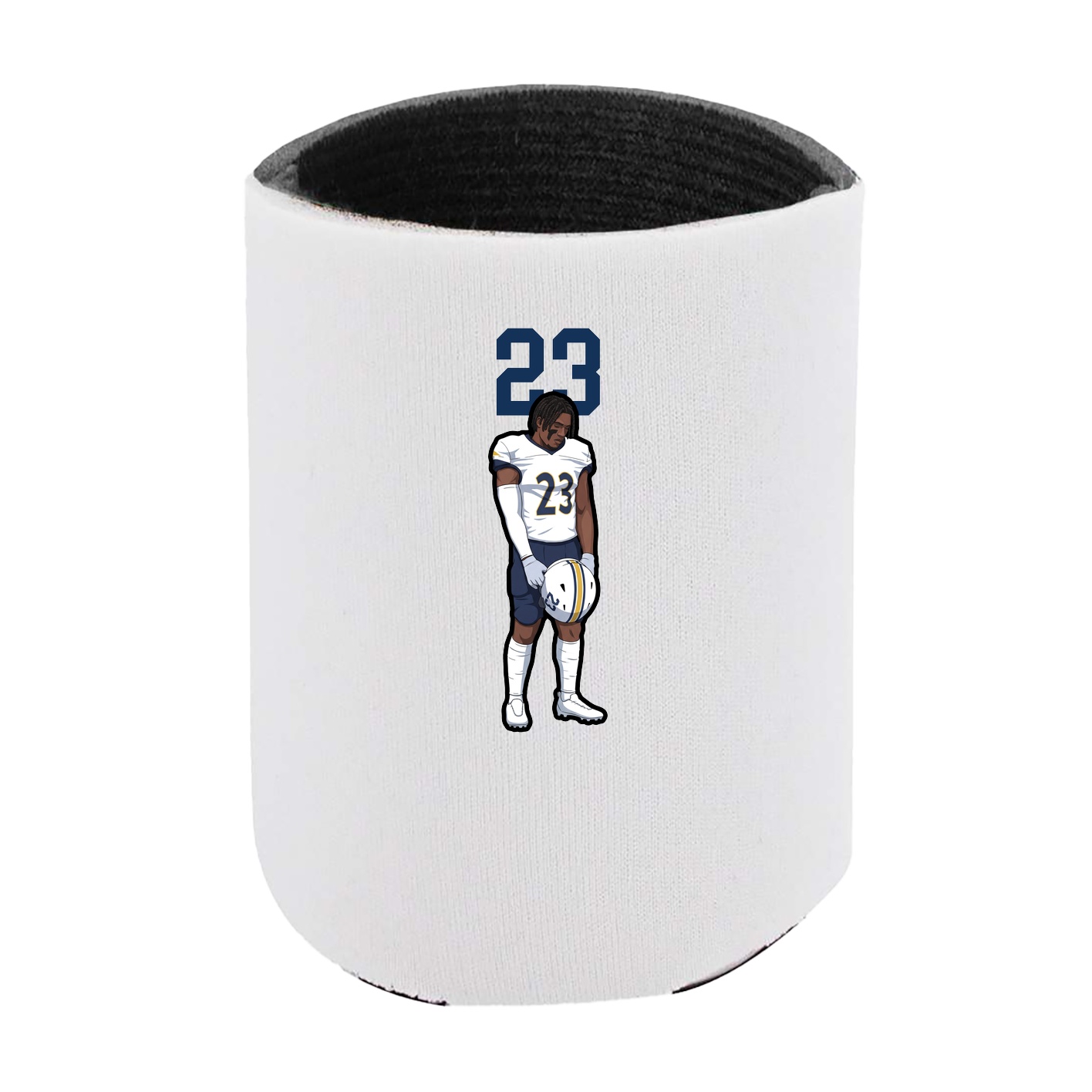 Can Holder — Number Top in White