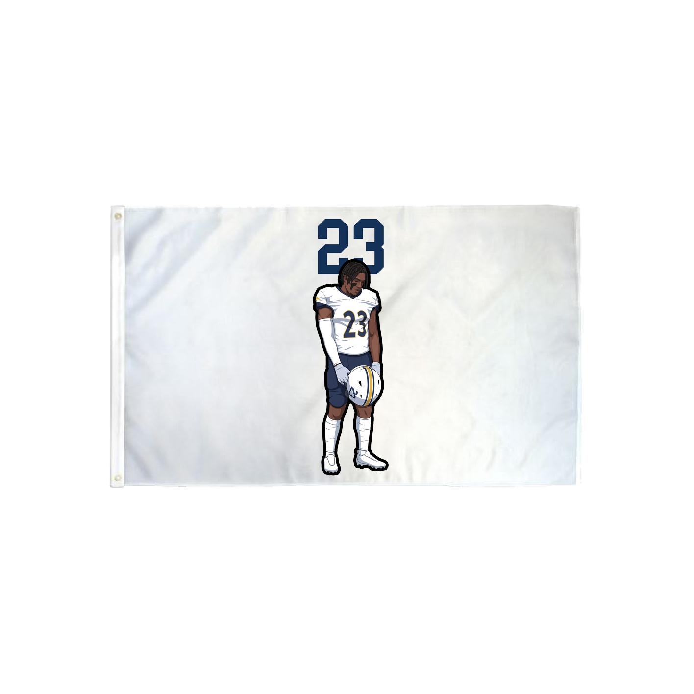 3x5 Flag — Number Top in Classic