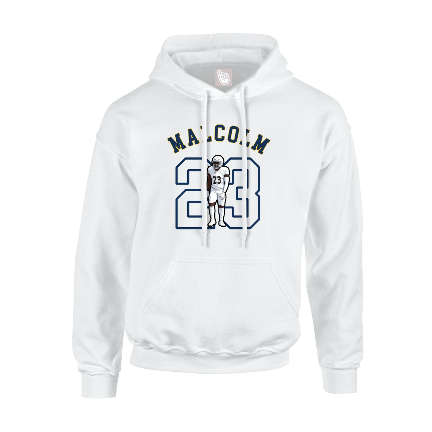 Youth Hoodie — Shirsey Arch in White