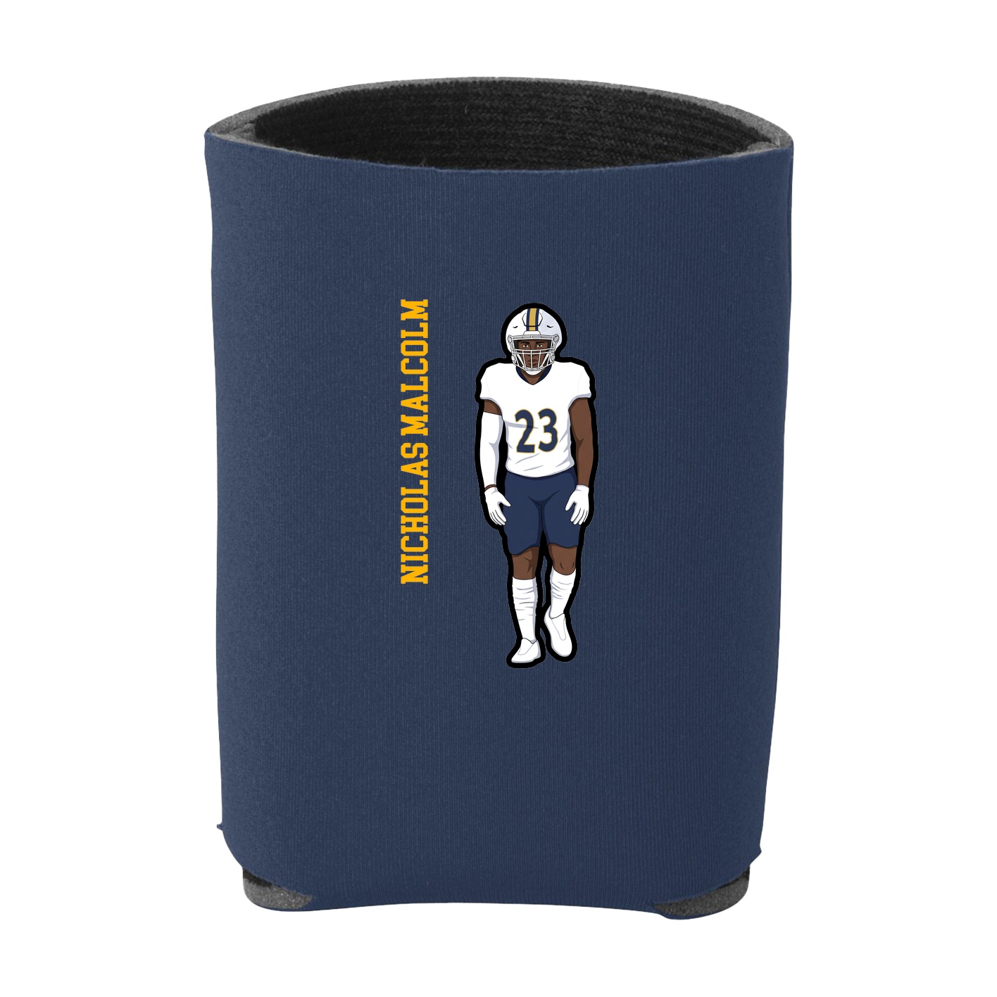 Can Holder — Name Vertical in Navy