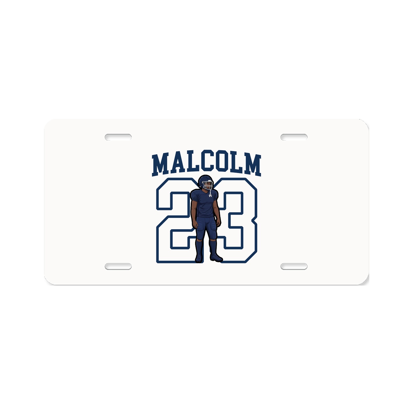 Aluminum License Plate