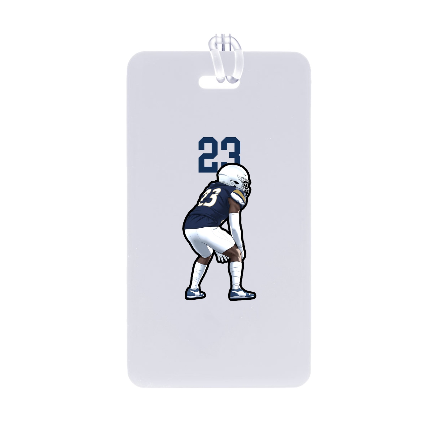 Bag Tag — Number Top in Classic