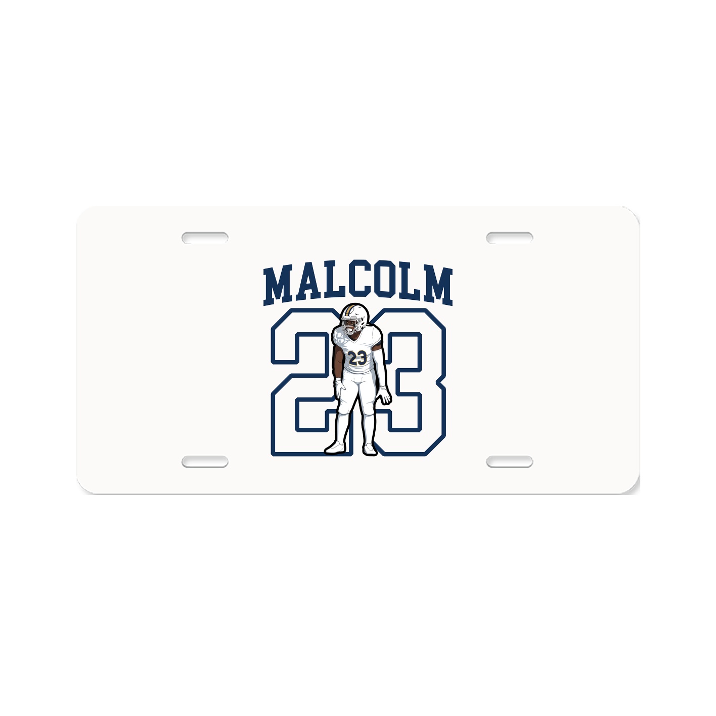 License Plate — Shirsey in Classic