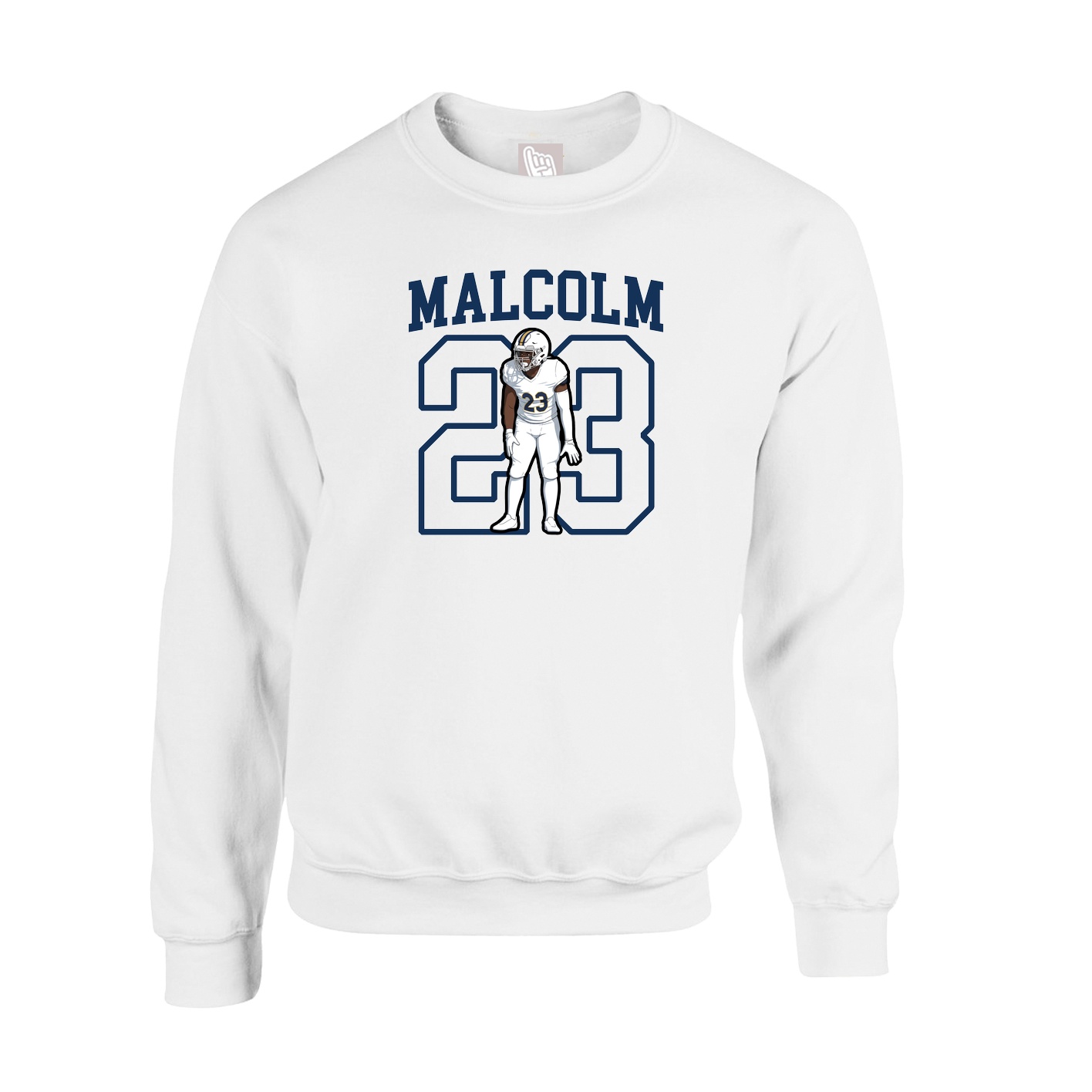 Fleece Crew — Shirsey in White
