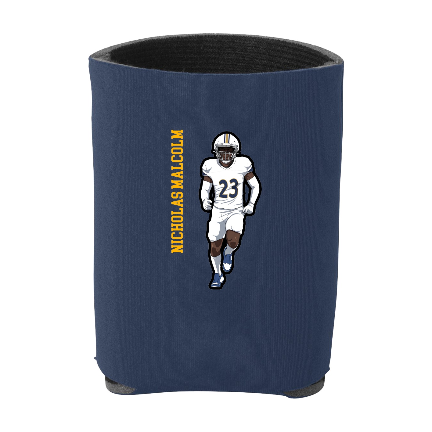 Can Holder — Name Vertical in Navy