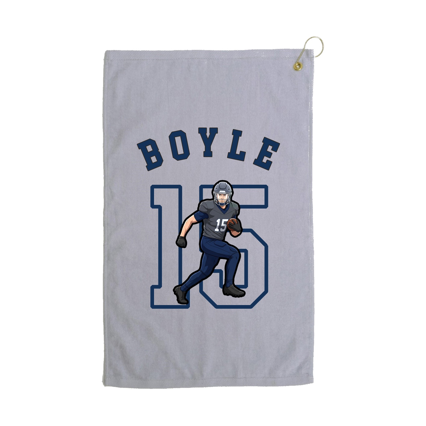 Golf Towel — Shirsey Arch in Grey