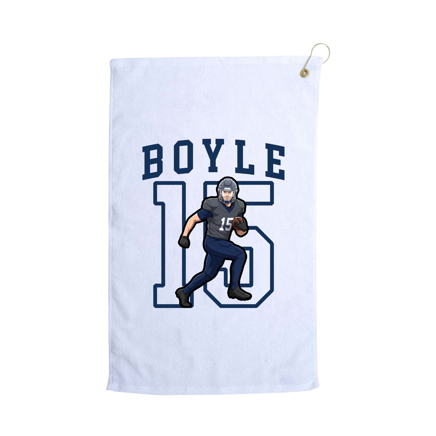 Golf Towel — Shirsey in White