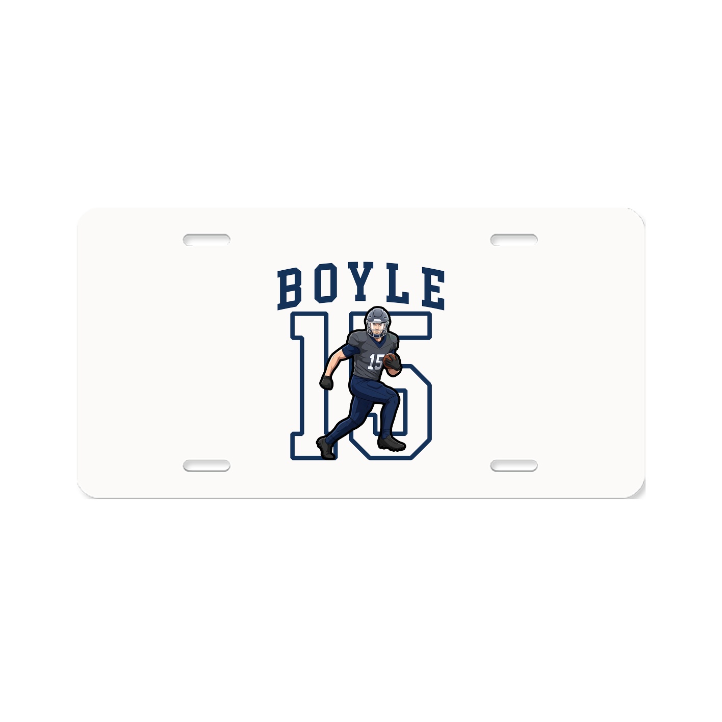 Aluminum License Plate