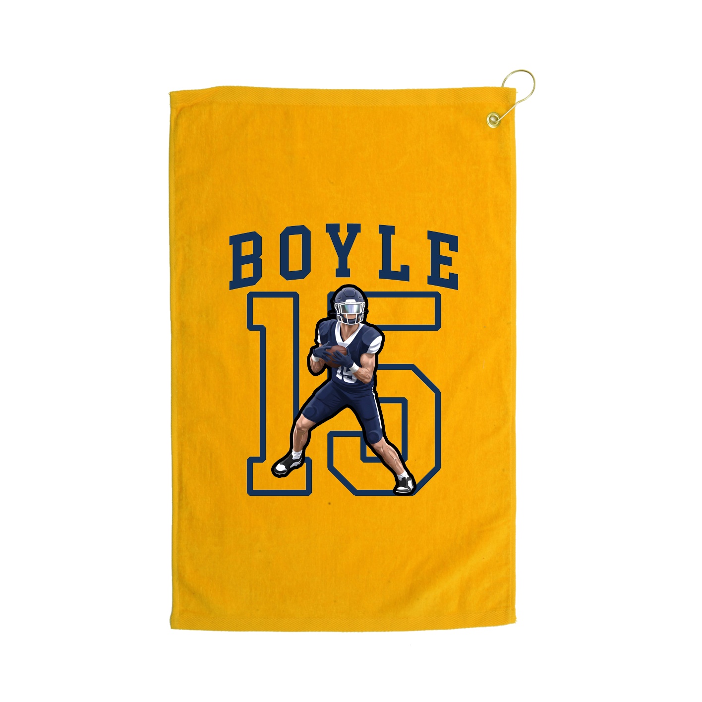 Golf Towel — Shirsey in Gold