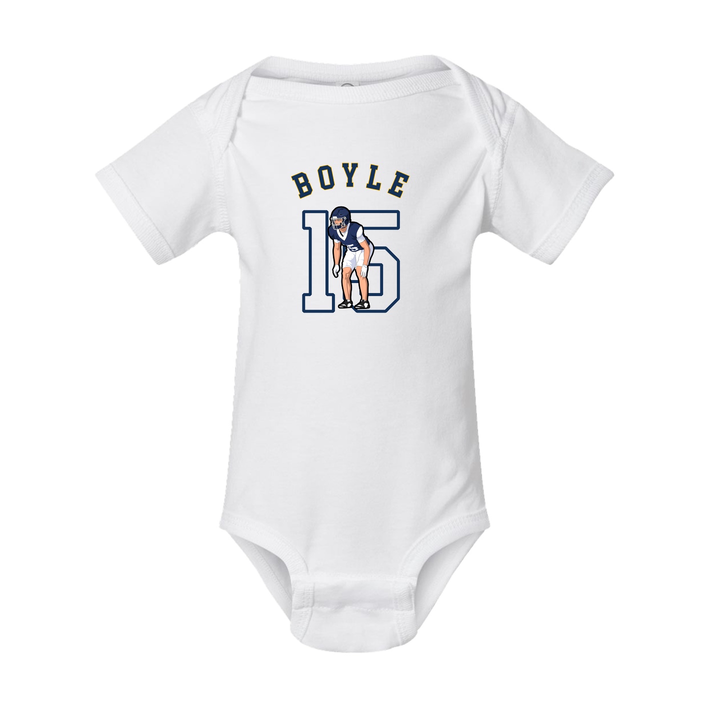 Baby Onesie — Shirsey Arch in White