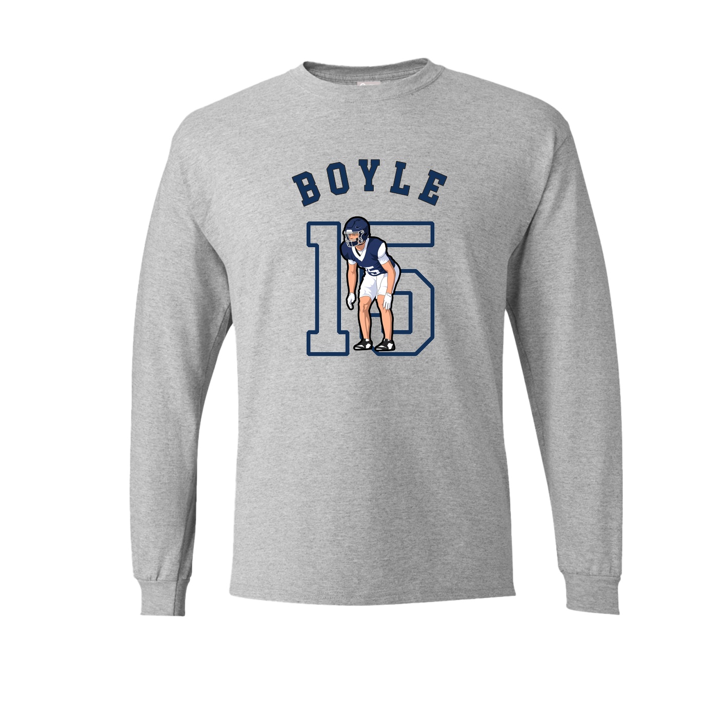 Long Sleeve Tee — Shirsey Arch in Grey