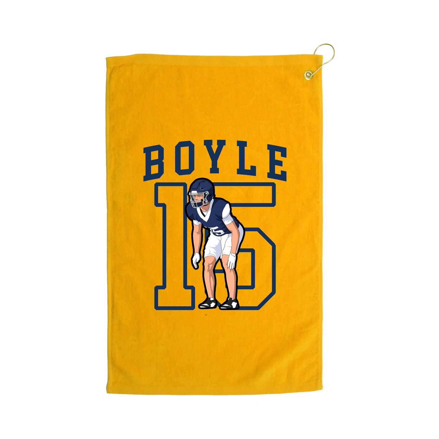 Golf Towel — Shirsey in Gold