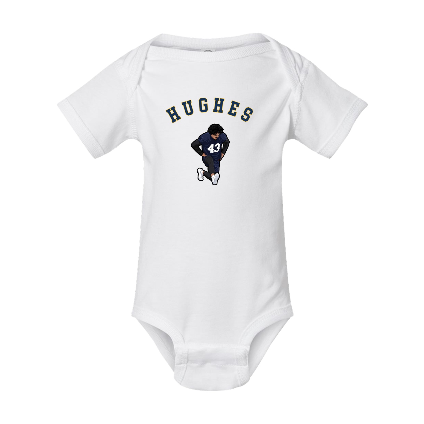 Baby Onesie — Shirsey Arch in White
