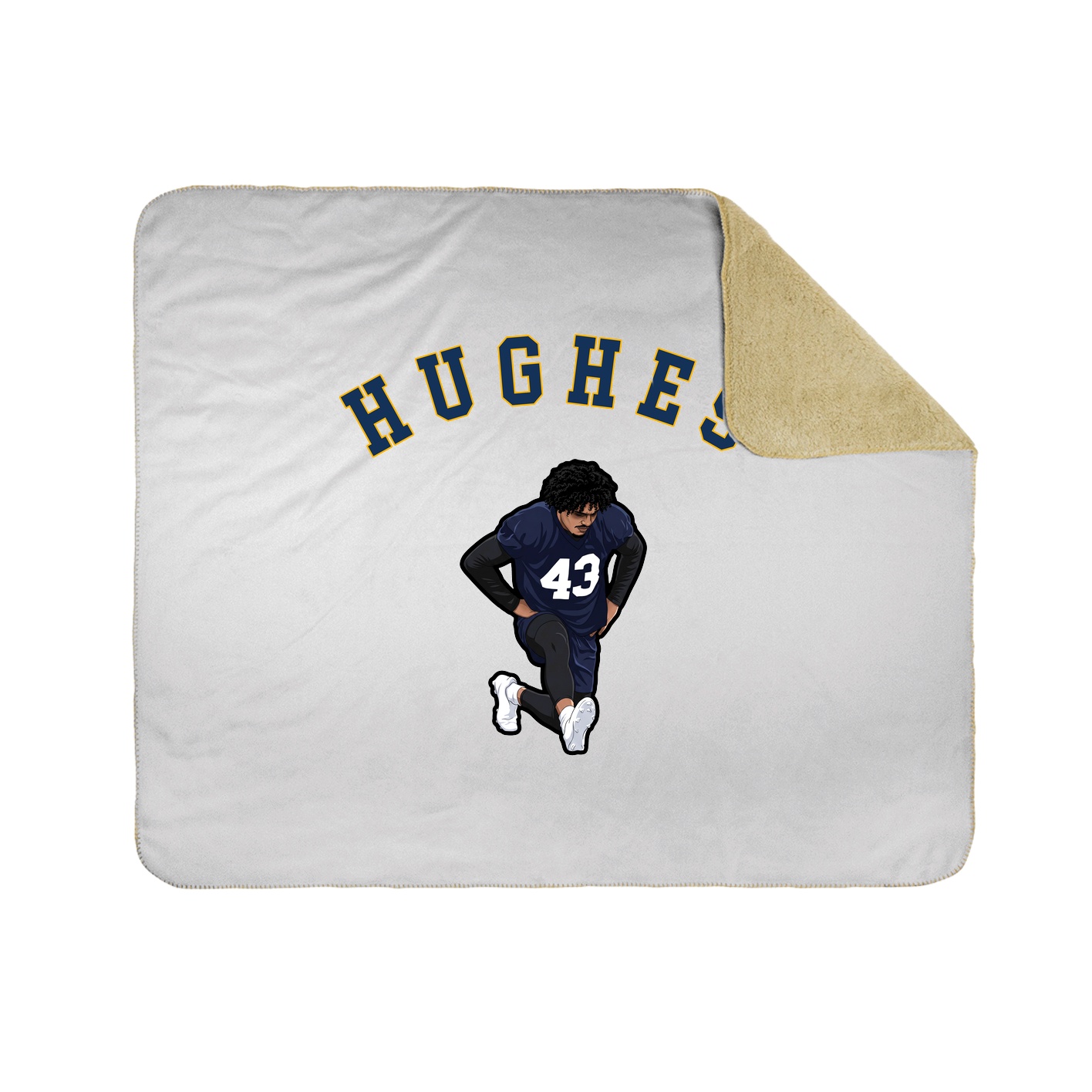 Throw Blanket — Shirsey Arch in White