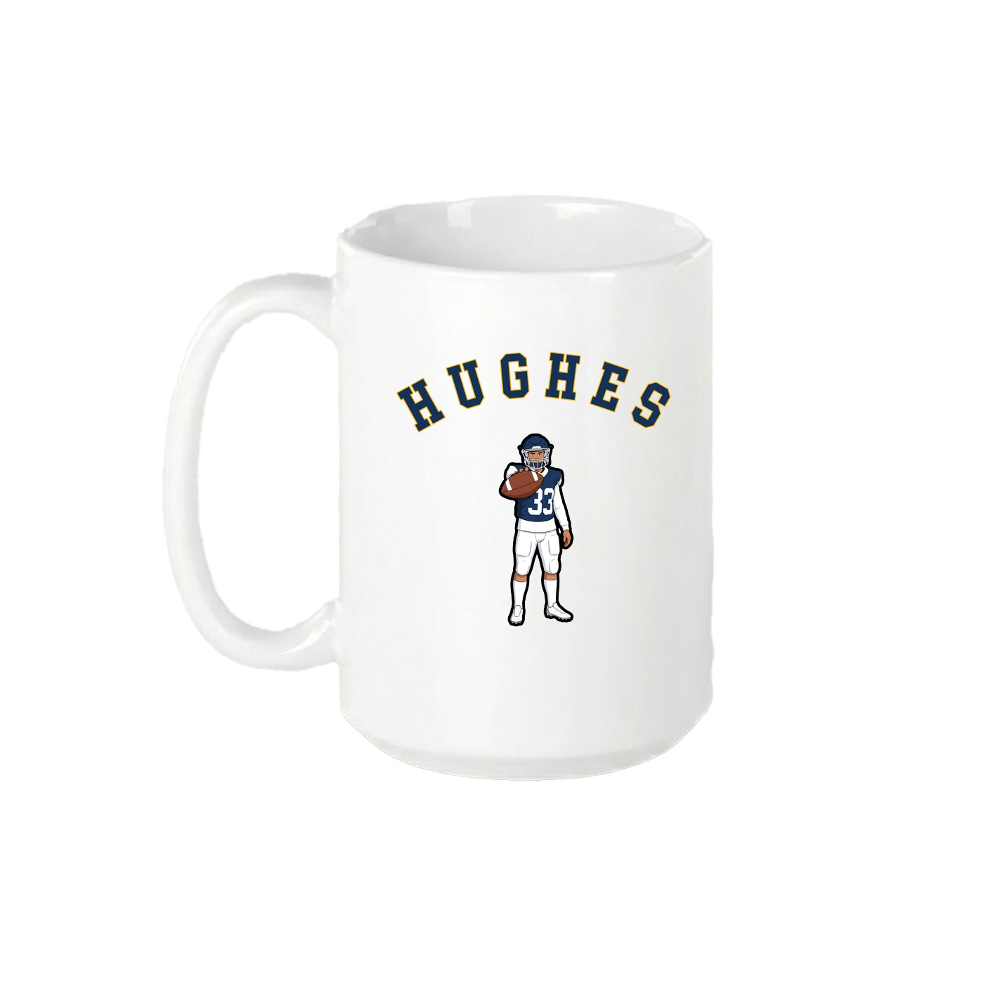 15oz Coffee Mug — Shirsey Arch in White