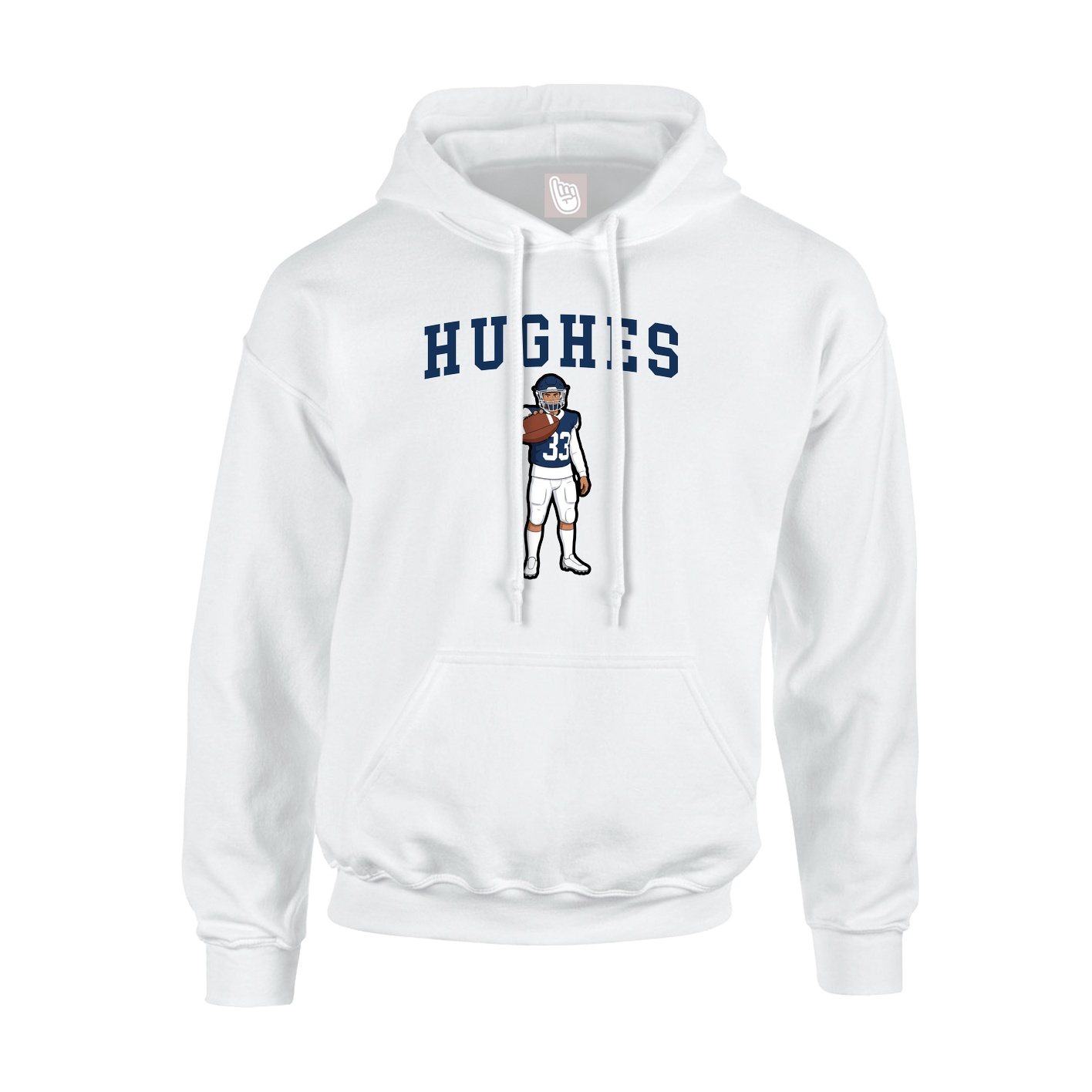 Youth Hoodie — Shirsey in White