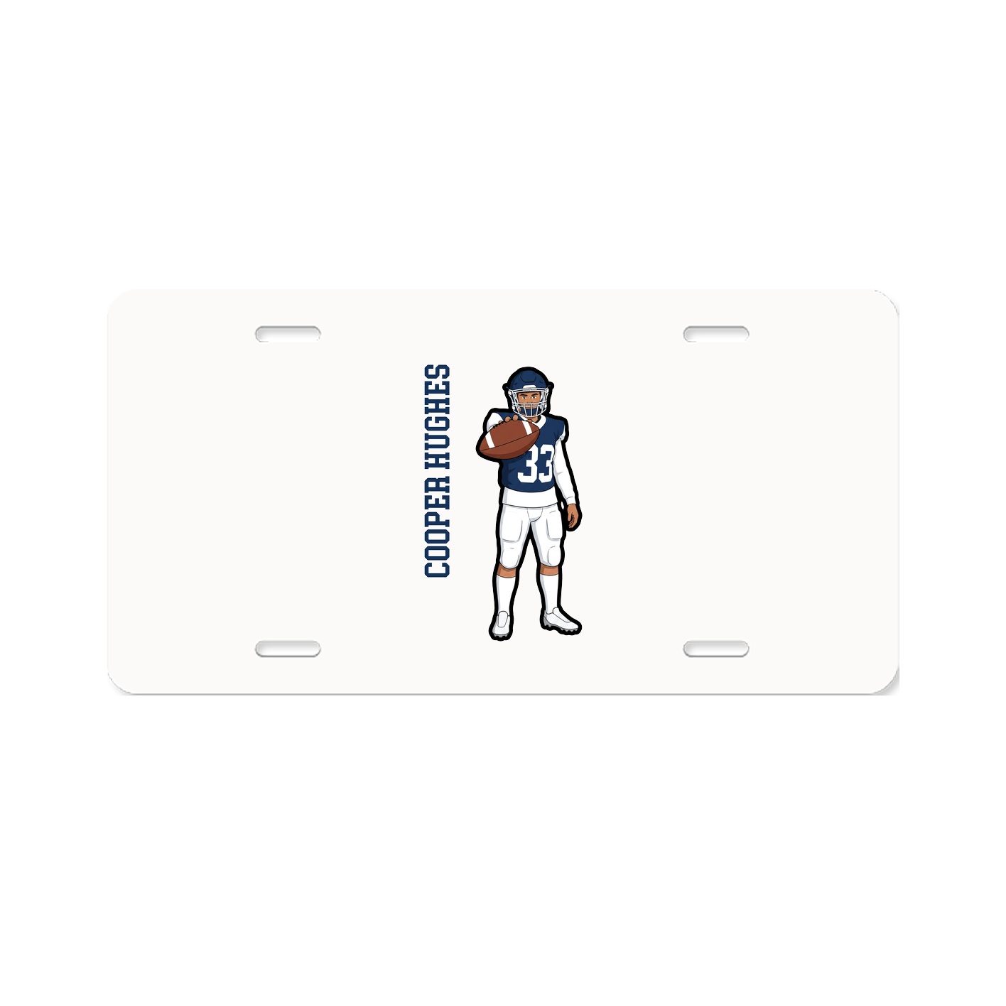 Aluminum License Plate