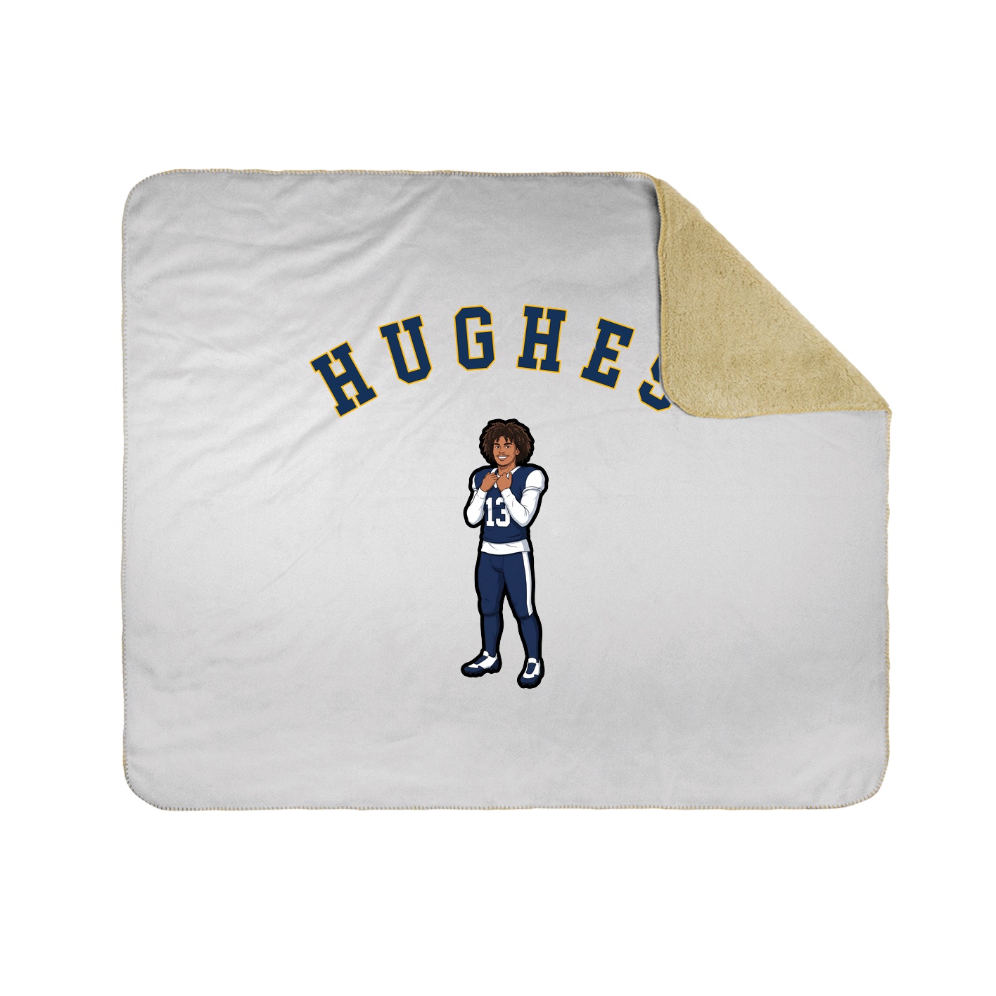 Throw Blanket — Shirsey Arch in White