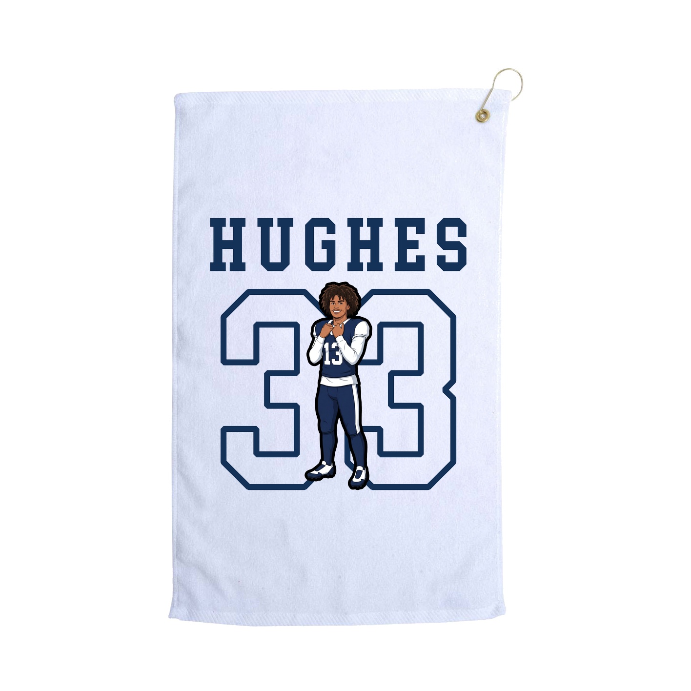 Golf Towel — Shirsey in White
