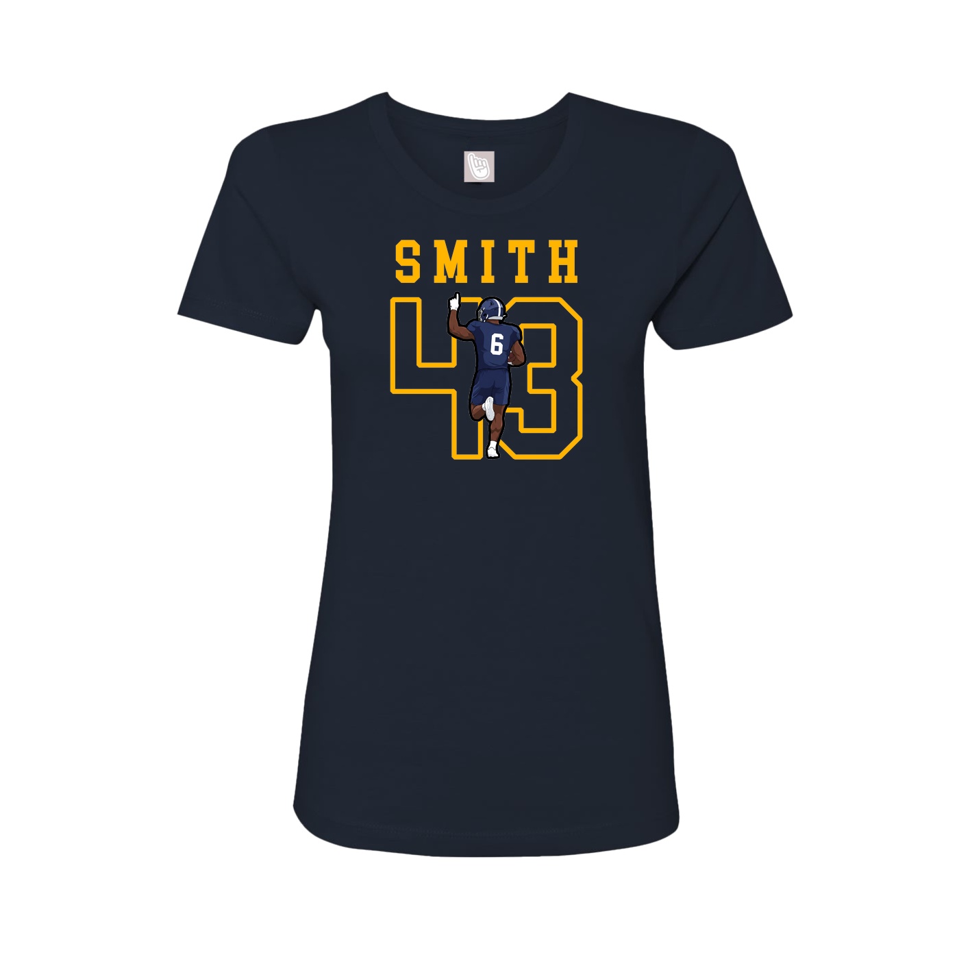 Fitted Women's Tee — Shirsey in Navy