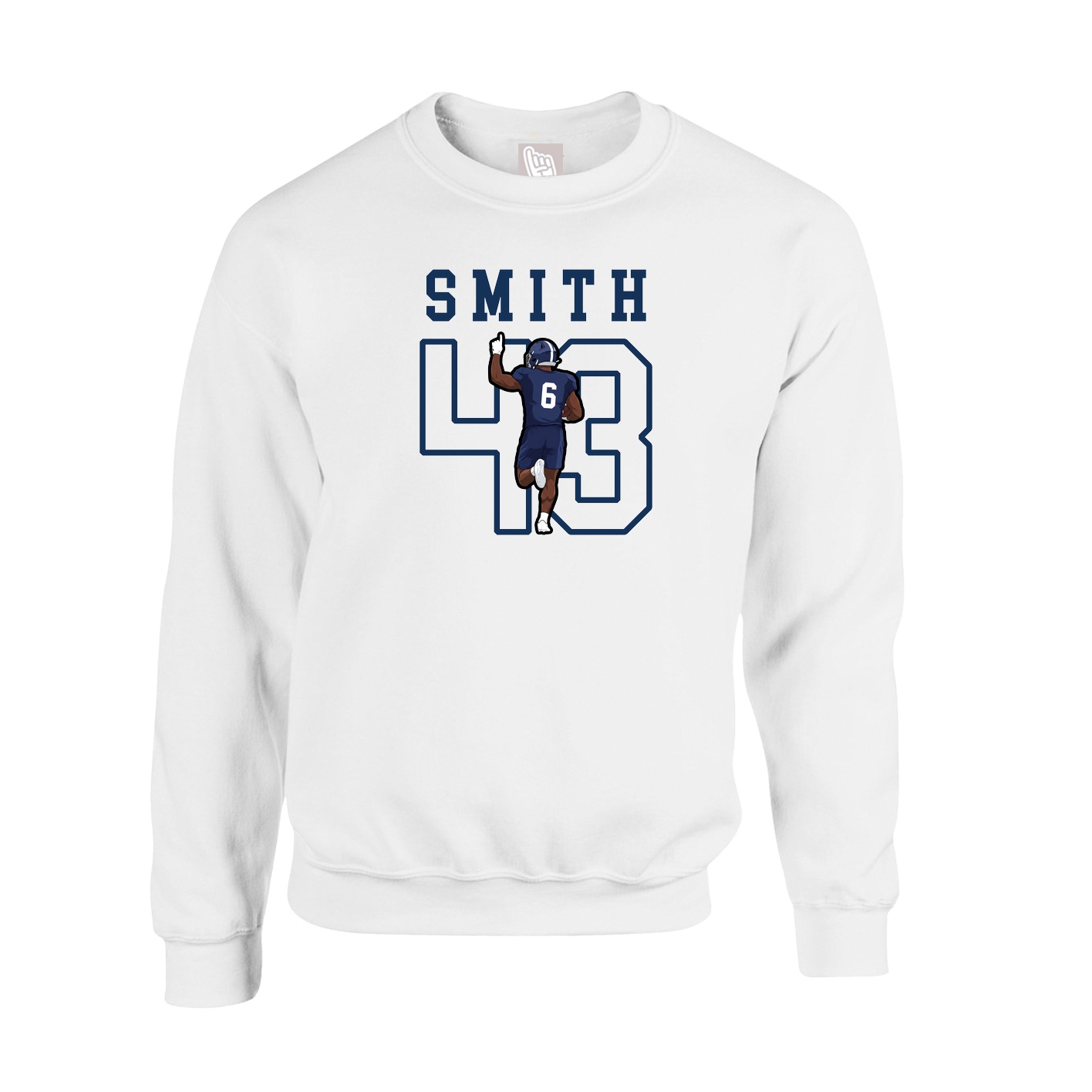Fleece Crew — Shirsey in White
