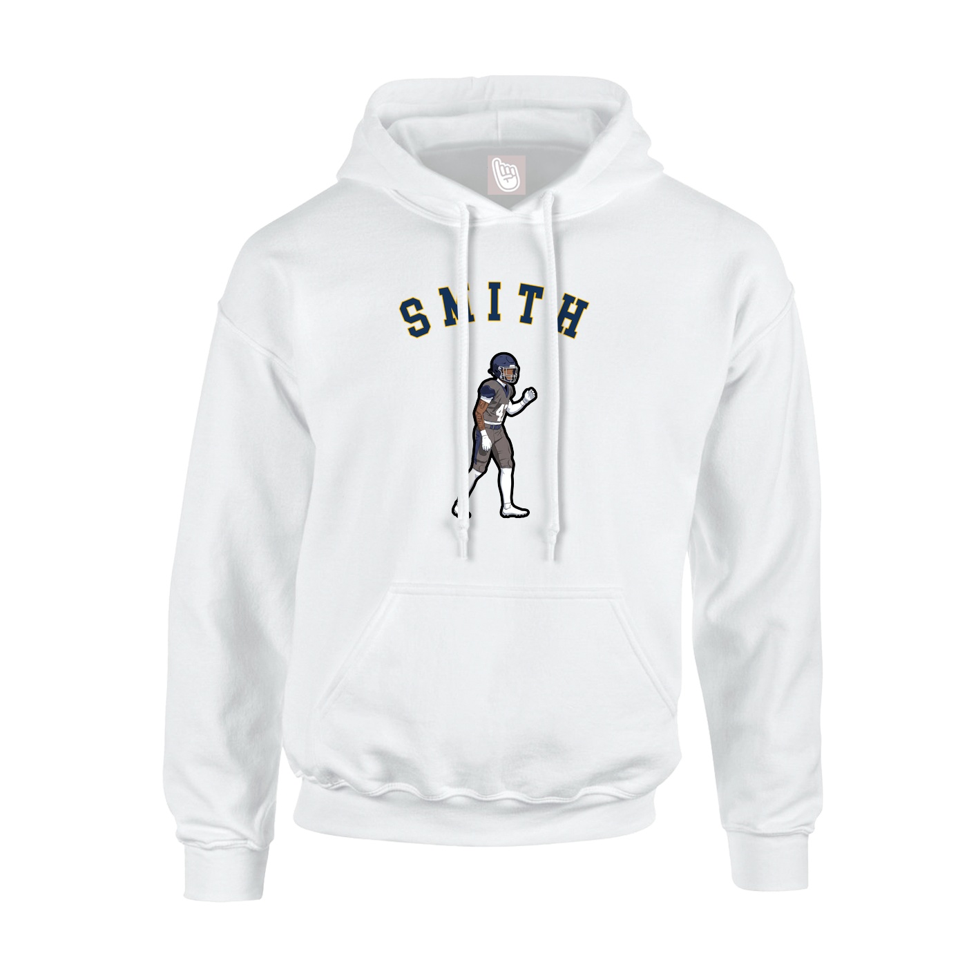 Hoodie — Shirsey Arch in White