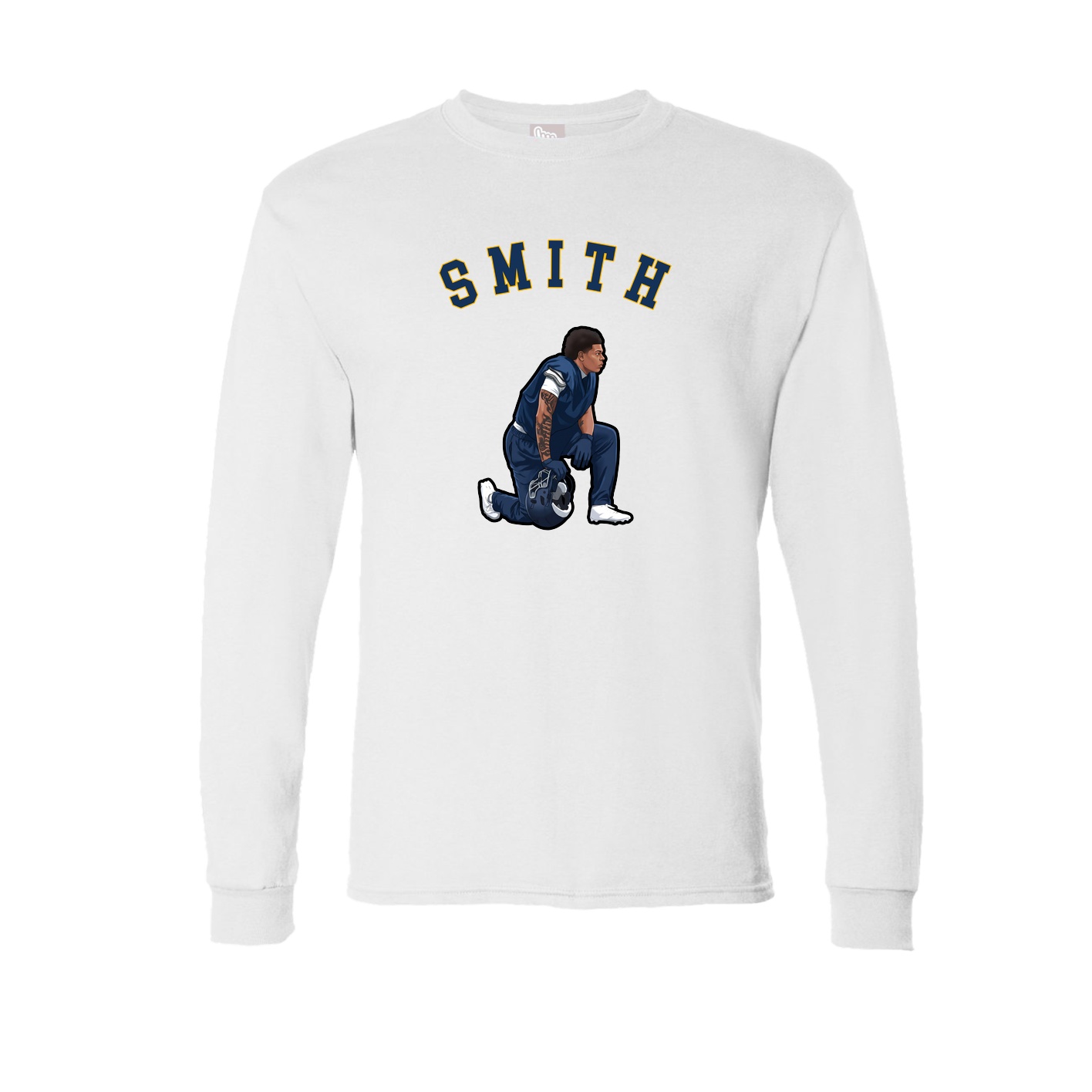Long Sleeve Tee — Shirsey Arch in White