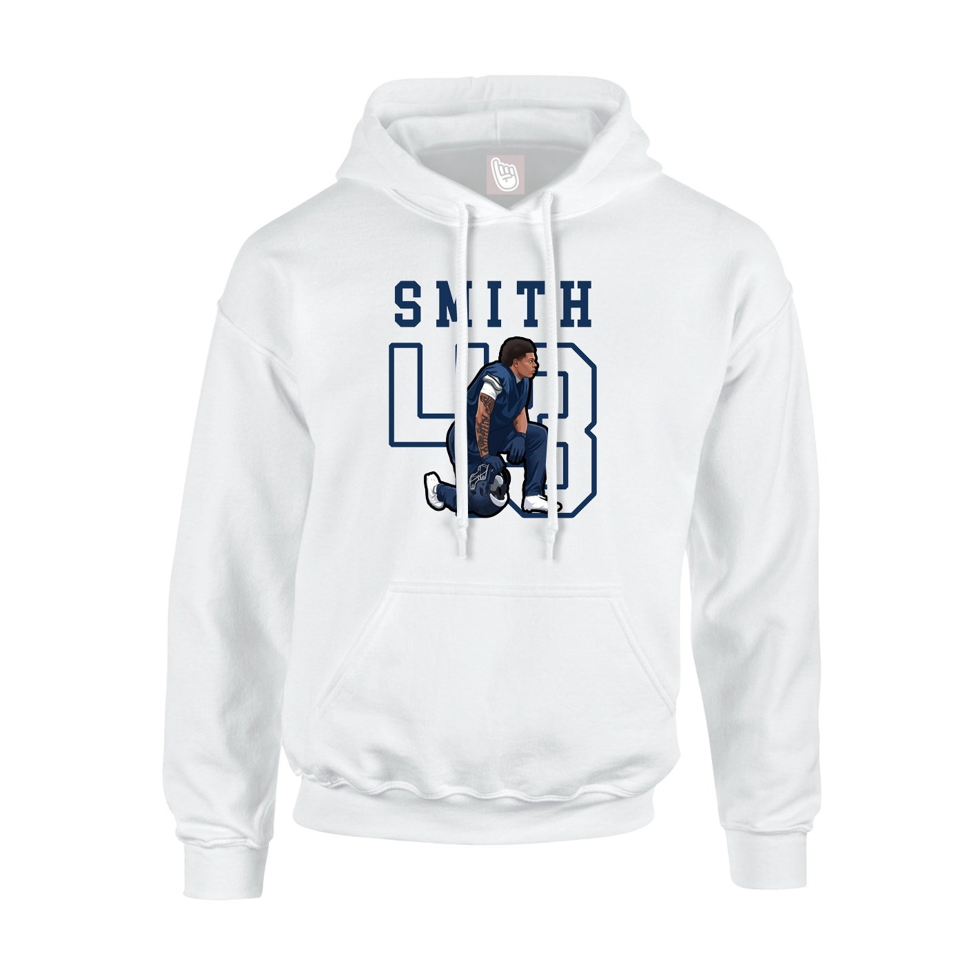 Youth Hoodie — Shirsey in White