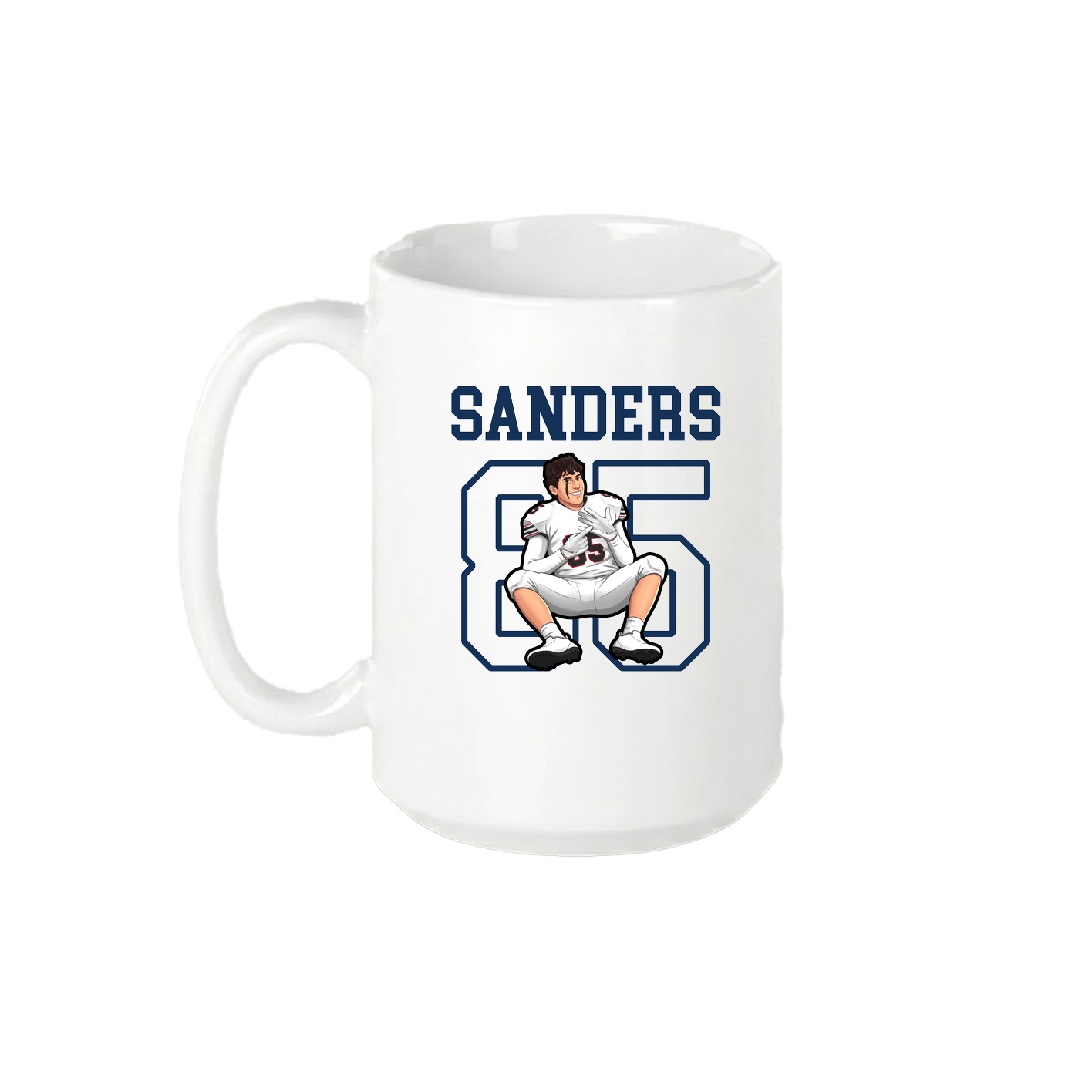 15oz Coffee Mug — Shirsey in White