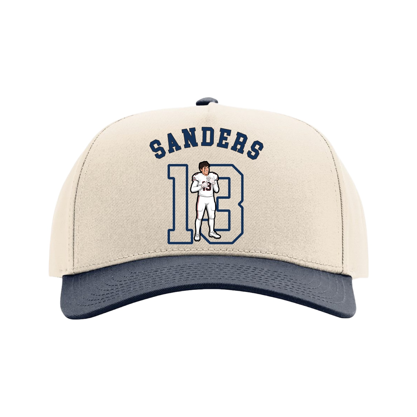 Full Fabric Five-Panel Champ Cap