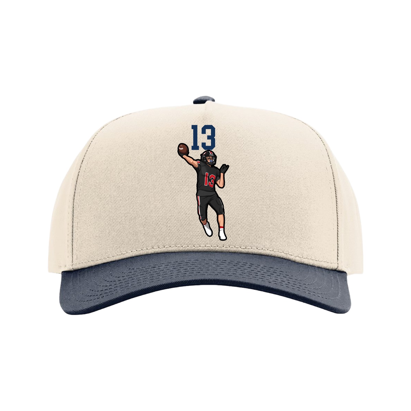 Full Fabric Five-Panel Champ Cap