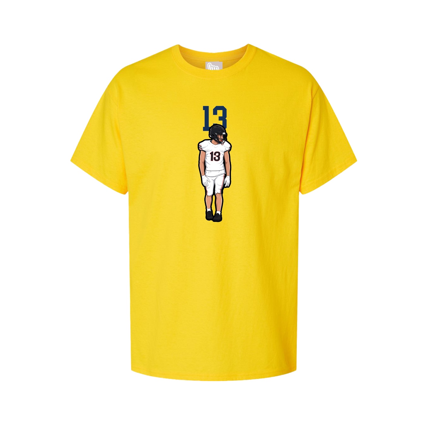 Tee — Number Top in Gold