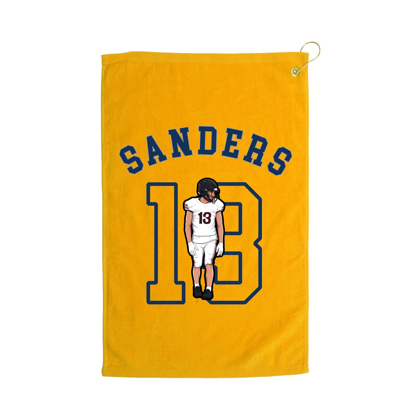 Golf Towel — Shirsey Arch in Gold