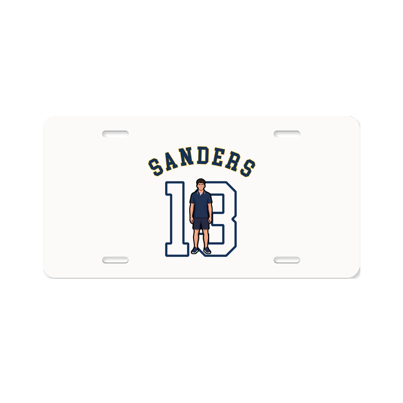 License Plate — Shirsey Arch in Classic