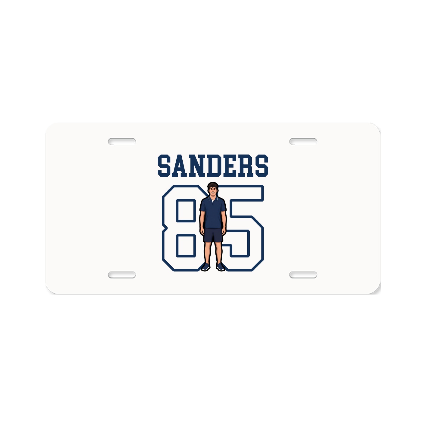 License Plate — Shirsey in Classic
