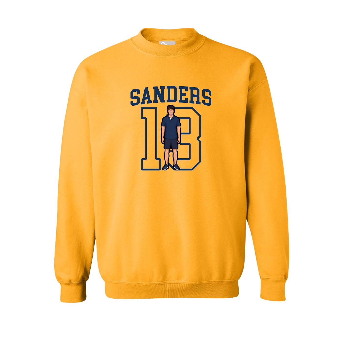 Fleece Crew — Shirsey in Gold