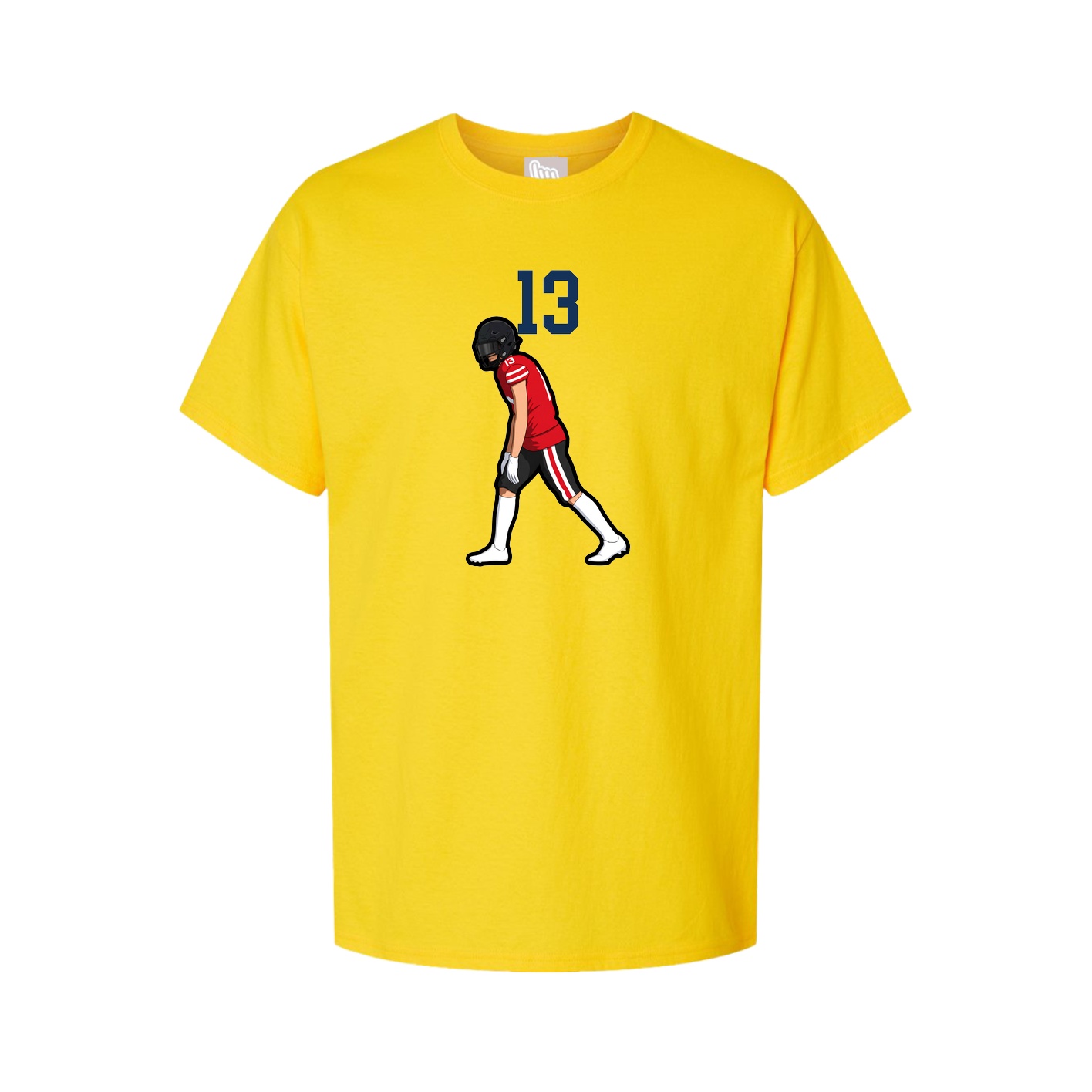 Tee — Number Top in Gold