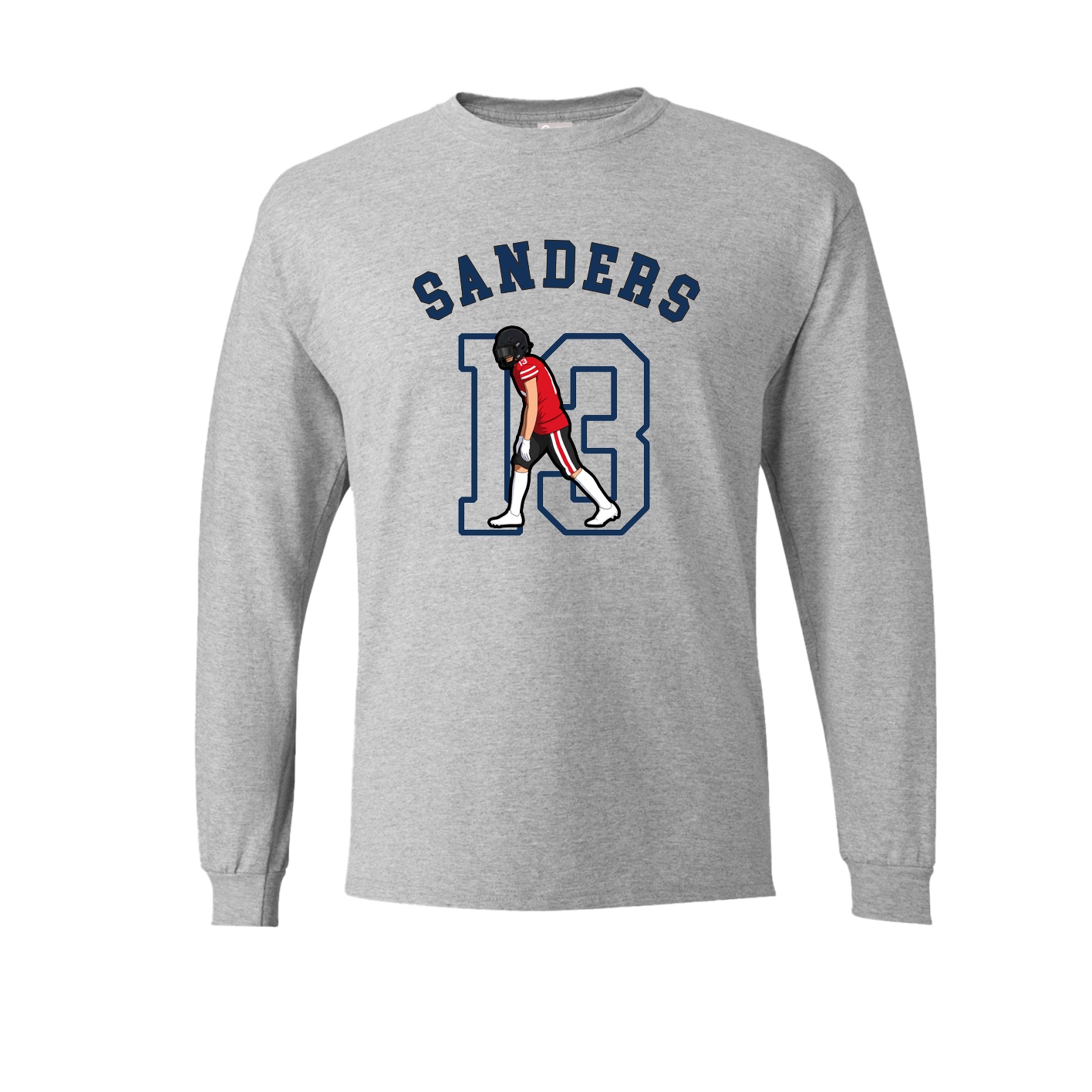 Long Sleeve Tee — Shirsey Arch in Grey