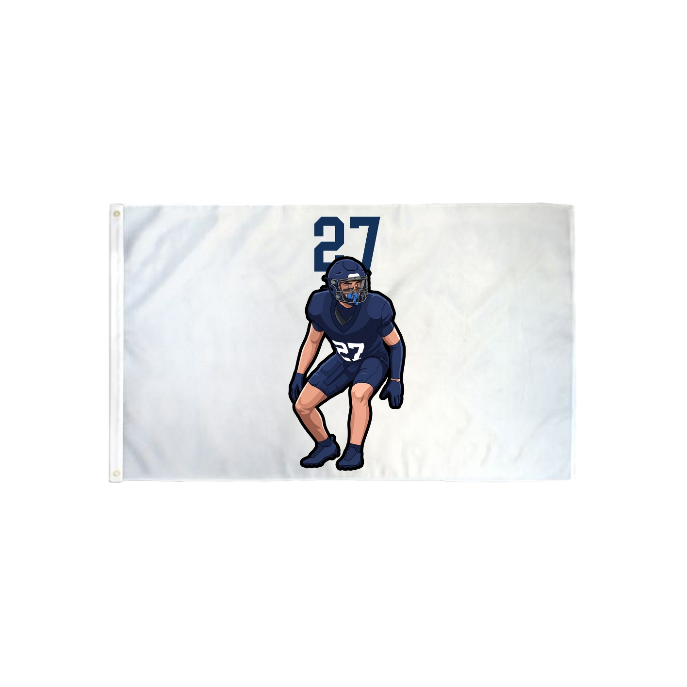 3x5 Flag — Number Top in Classic