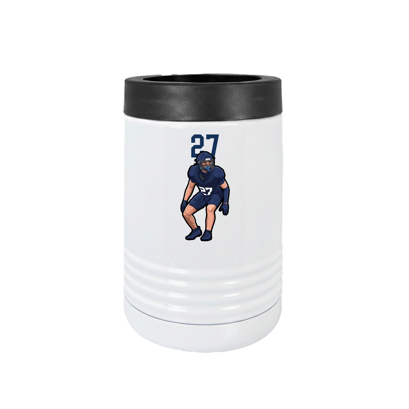 Beverage Holder — Number Top in White