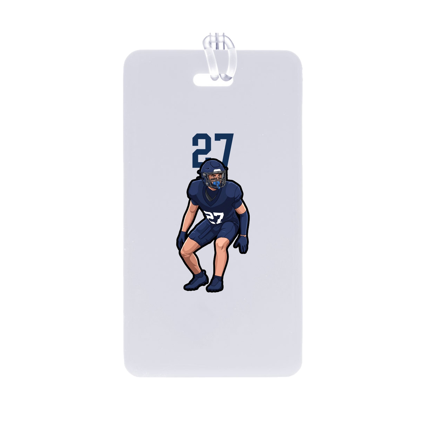 Bag Tag — Number Top in Classic